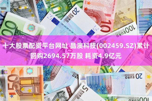 十大股票配资平台网址 晶澳科技(002459.SZ)累计回购2694.57万股 耗资4.9亿元