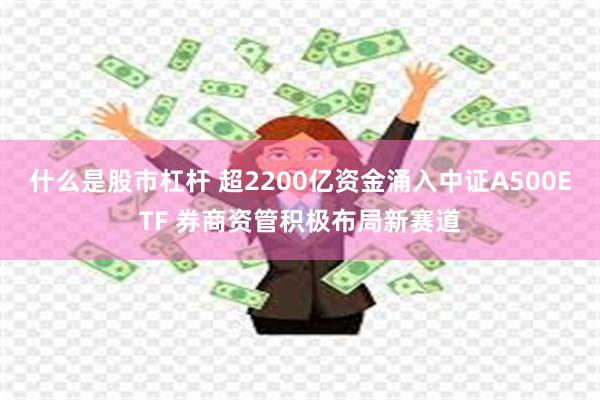 什么是股市杠杆 超2200亿资金涌入中证A500ETF 券商资管积极布局新赛道