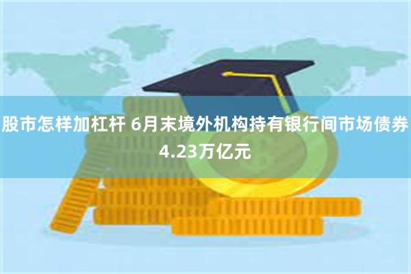 股市怎样加杠杆 6月末境外机构持有银行间市场债券4.23万亿元